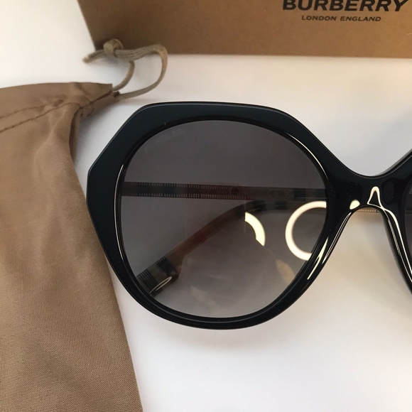 New - 💯 Original New Women's Low Bridge Fit Sunglasses, BE4375F Vanessa - Picture 10 of 16